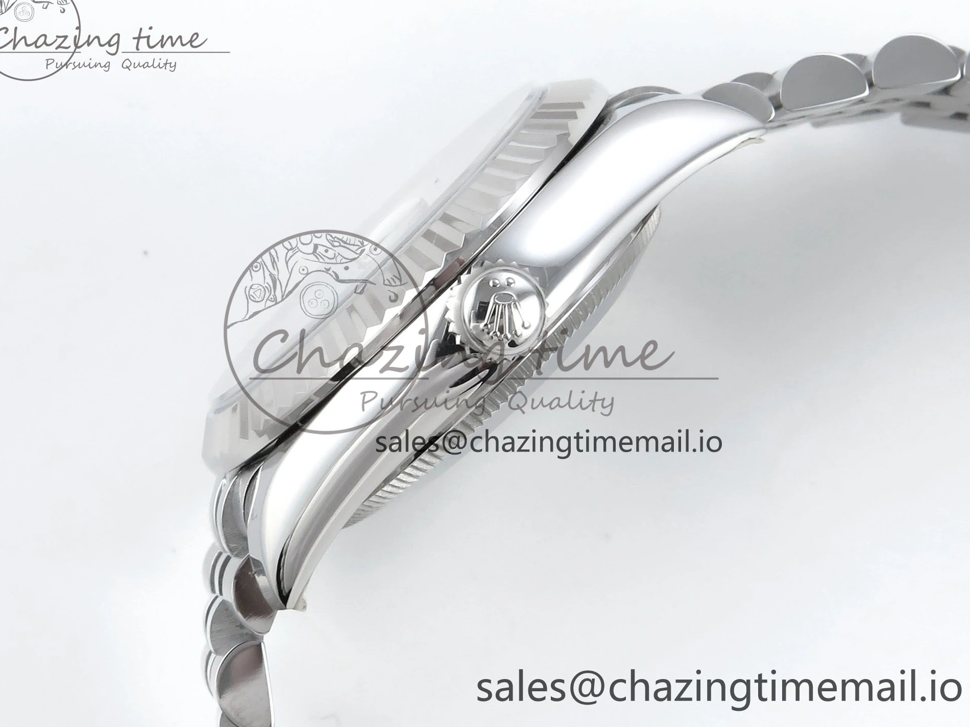 0104 Elegant DateJust 31 278274 ARF 1:1 Best Edition 904L Steel Gray Dial Stick Marker on SS Jubilee Bracelet ETA 545